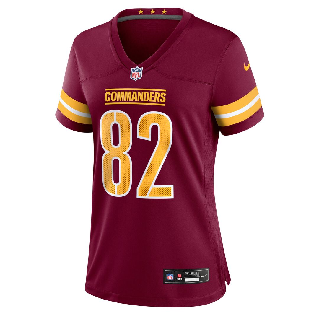 Ben Sinnott Washington Commanders Nike Women's Team Game Jersey -  Burgundy