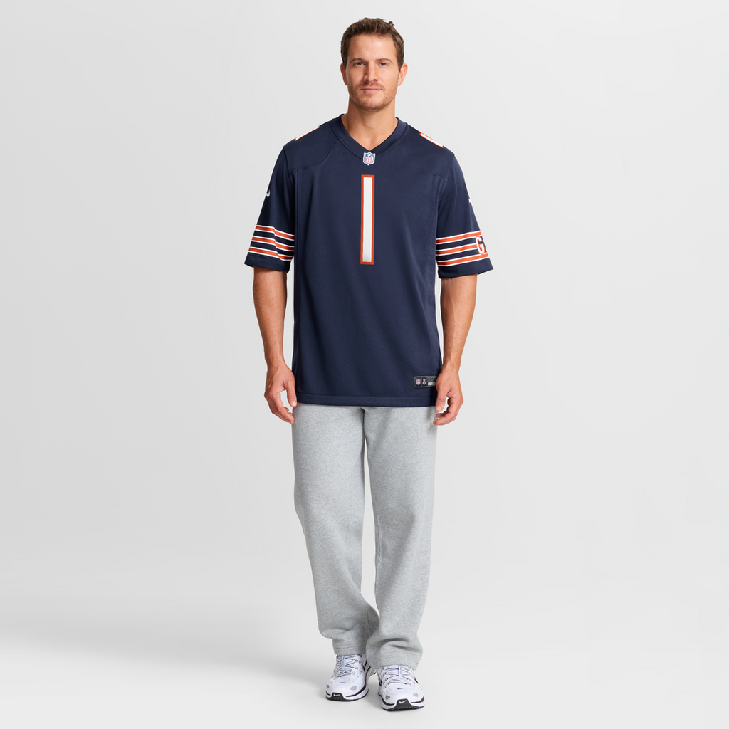 Number 1 Dad Chicago Bears Nike Game Jersey - Navy