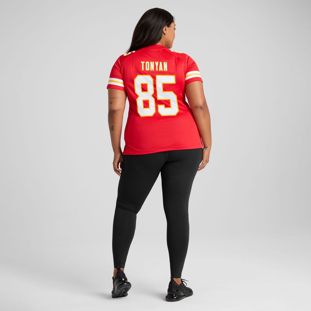 Robert Tonyan Kansas City Chiefs Nike Women's Team Game Jersey -  Red