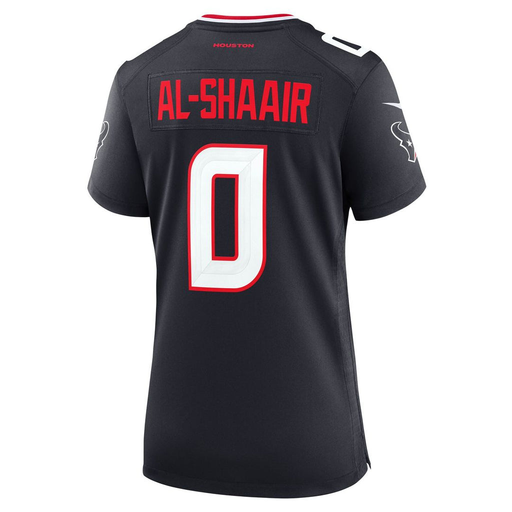 Azeez Al-Shaair Houston Texans Nike Women's Team Game Jersey -  Navy