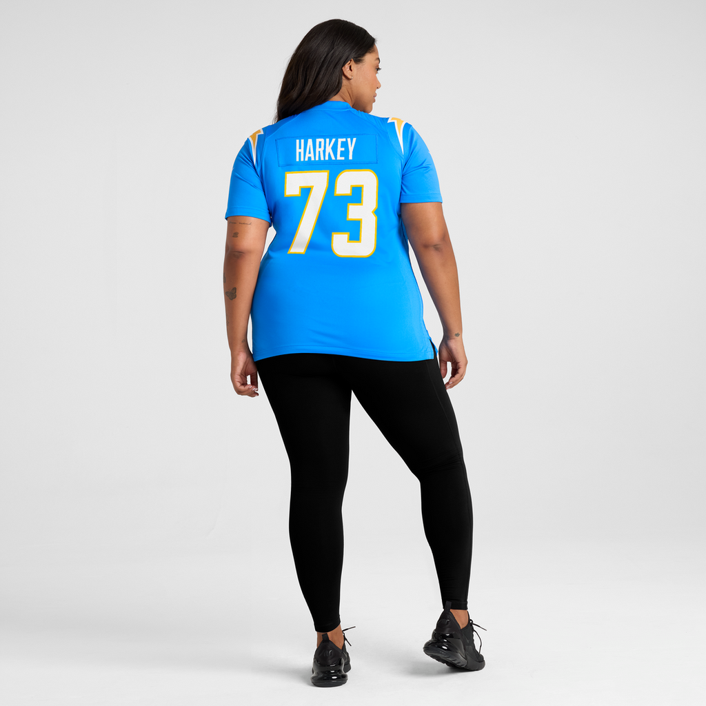 Alex Harkey Los Angeles Chargers Nike Women's Team Game Jersey -  Powder Blue