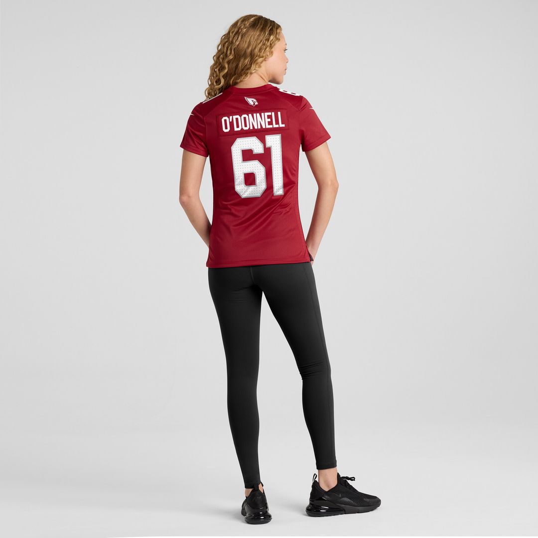 Carter O'Donnell Arizona Cardinals Nike Women's Team Game Jersey -  Cardinal