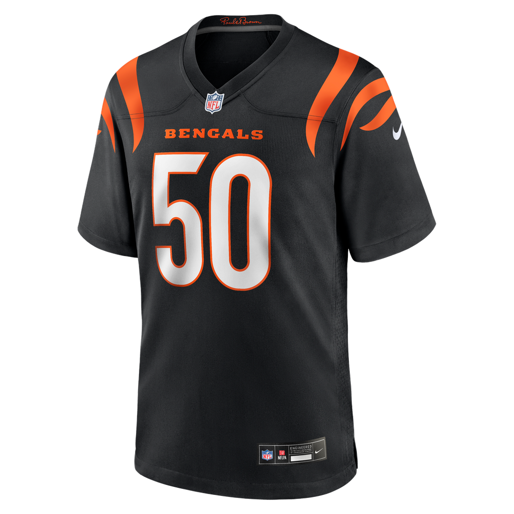 Shaka Heyward Cincinnati Bengals Nike Team Game Jersey -  Black