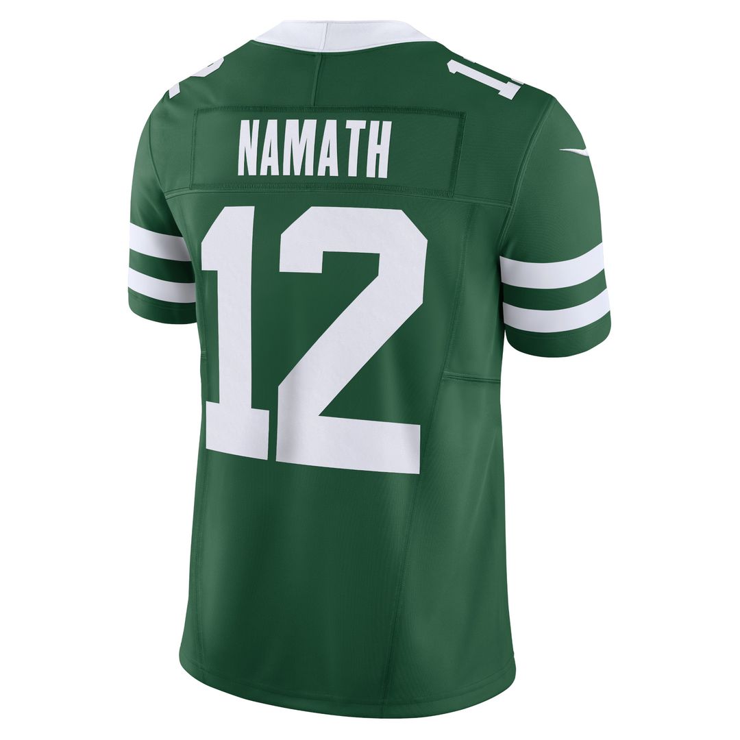Joe Namath New York Jets Nike Vapor F.U.S.E. Limited Jersey  - Legacy White