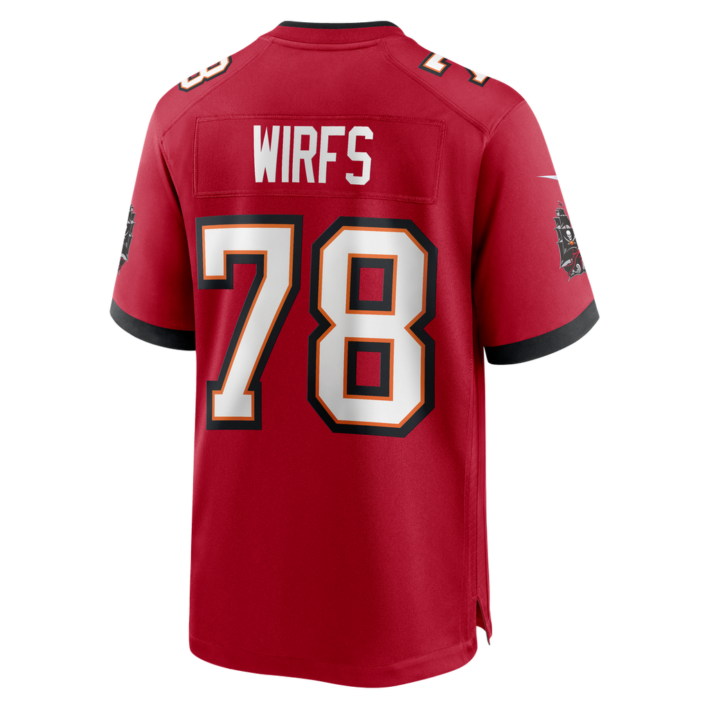 Tristan Wirfs Tampa Bay Buccaneers Nike Alternate Game Jersey - Orange