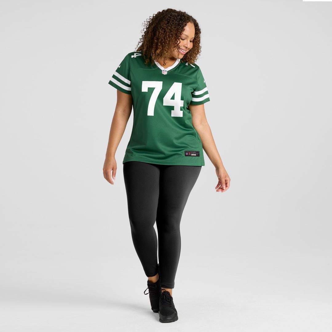 Olu Fashanu New York Jets Nike Women's Game Jersey - Legacy Green