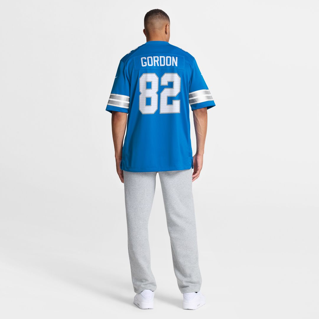 Thomas Gordon Detroit Lions Nike Team Game Jersey -  Blue