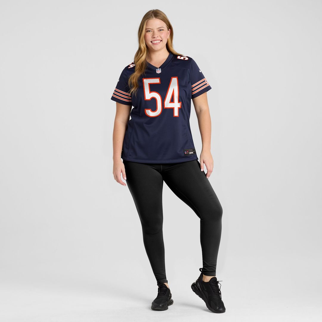 Brian Urlacher Chicago Bears Nike Women's Game Retired Player Jersey - Navy