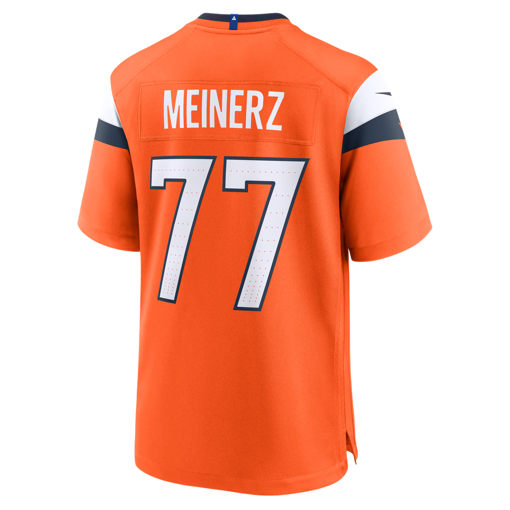 Quinn Meinerz Denver Broncos Nike Team Game Jersey -  Orange
