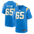 Logan Taylor Los Angeles Chargers Nike Team Game Jersey - Powder Blue
