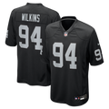 Christian Wilkins Las Vegas Raiders Nike Team Game Jersey -  Black