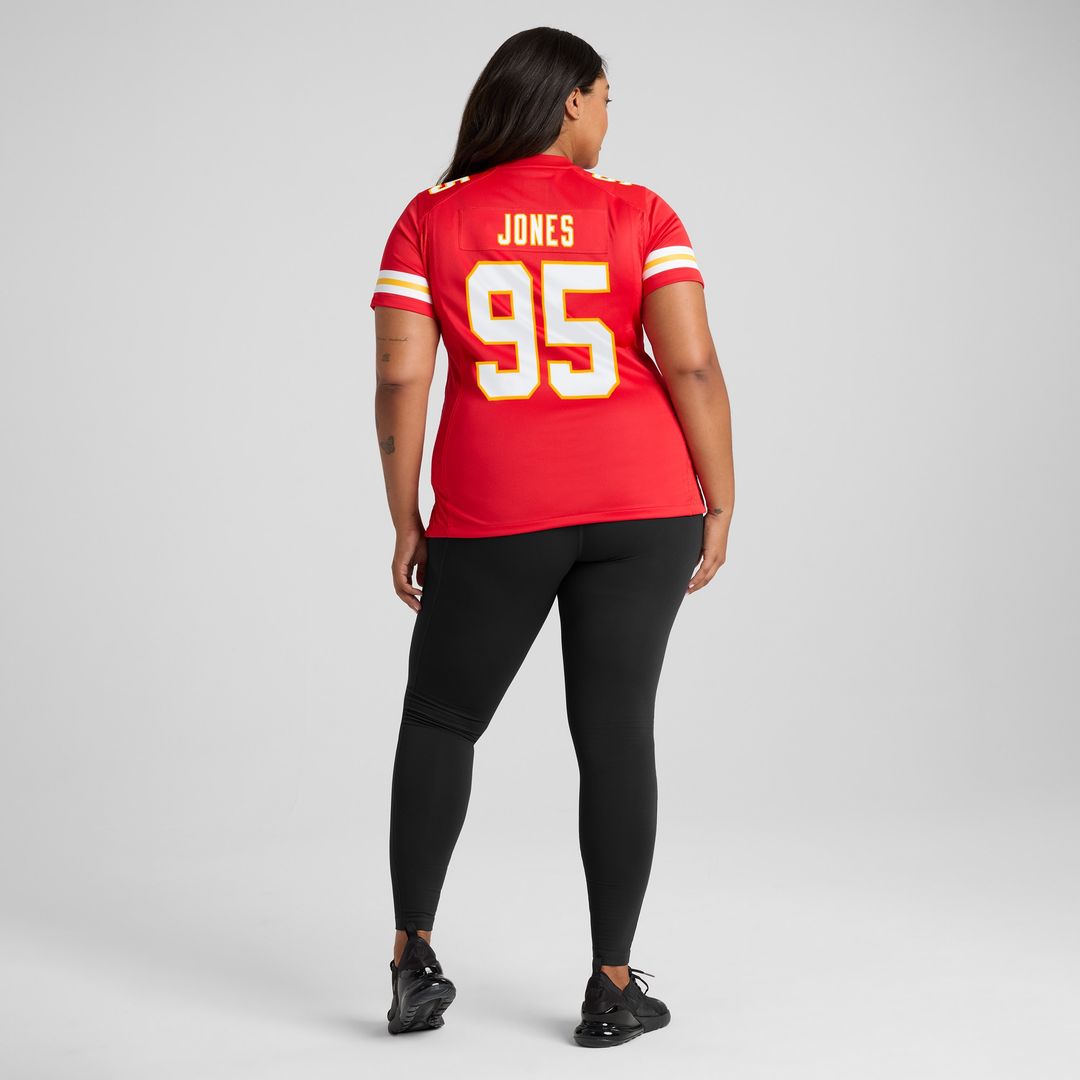 Chris Jones Kansas City Chiefs Nike Women's Game Jersey - Red
