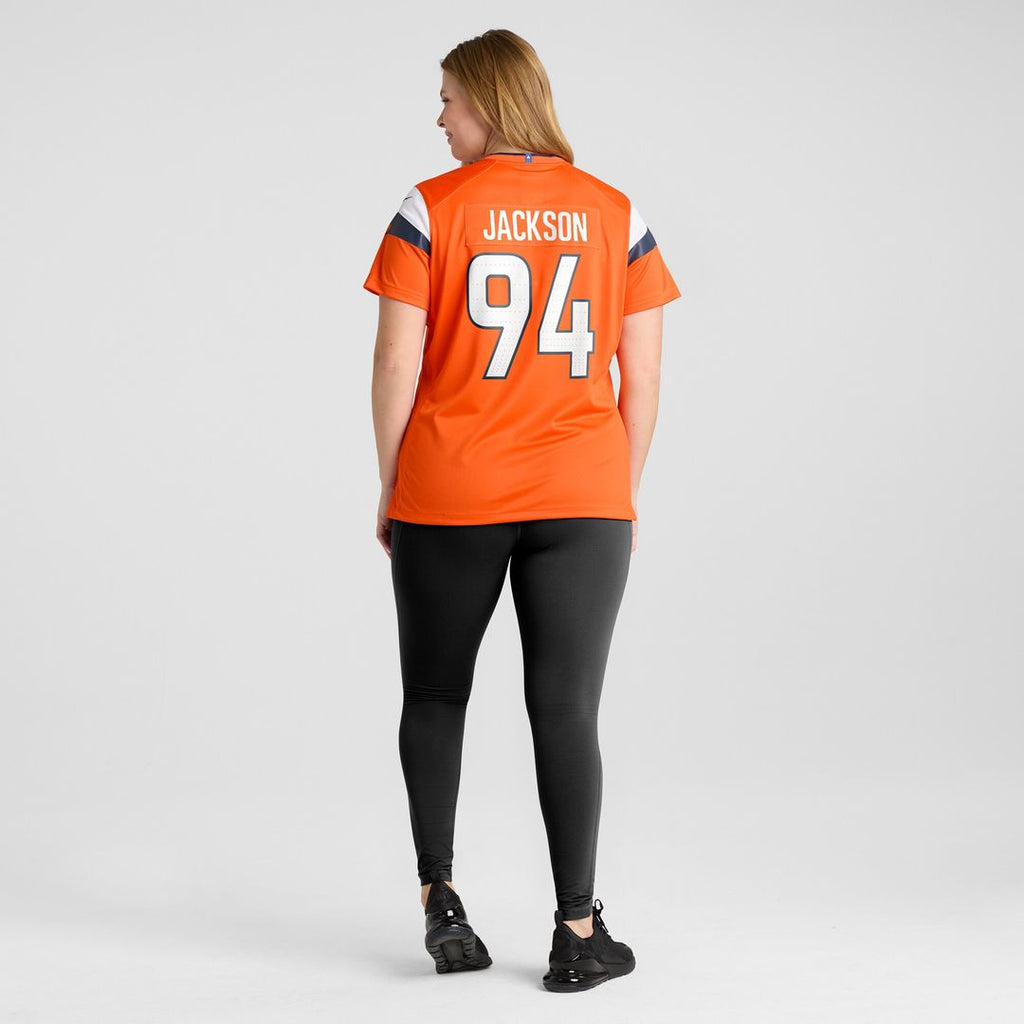 Jordan Jackson Denver Broncos Nike Women's Team Game Jersey -  Orange