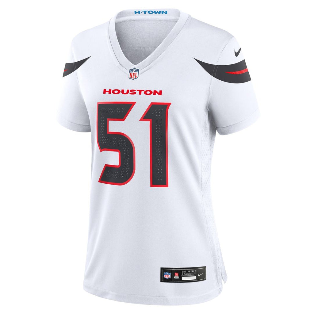 Will Anderson Jr. Houston Texans Nike Women's Game Jersey - White