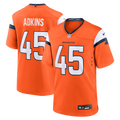 Nate Adkins Denver Broncos Nike Team Game Jersey -  Orange