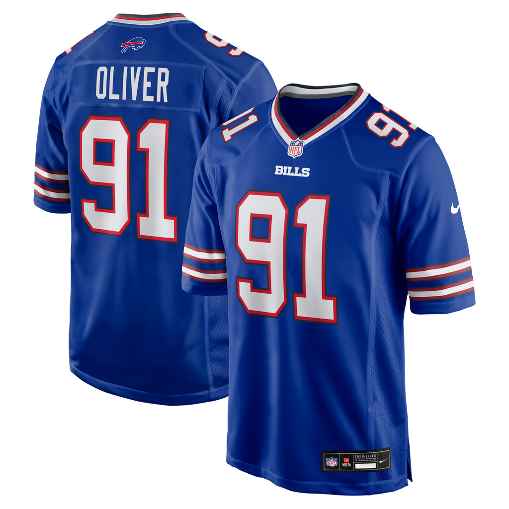 Ed Oliver Buffalo Bills Nike Team Game Player Jersey - Royal
