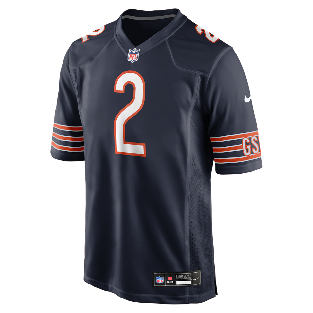 Coby Bryant Chicago Bears Nike Team Game Jersey -  Navy