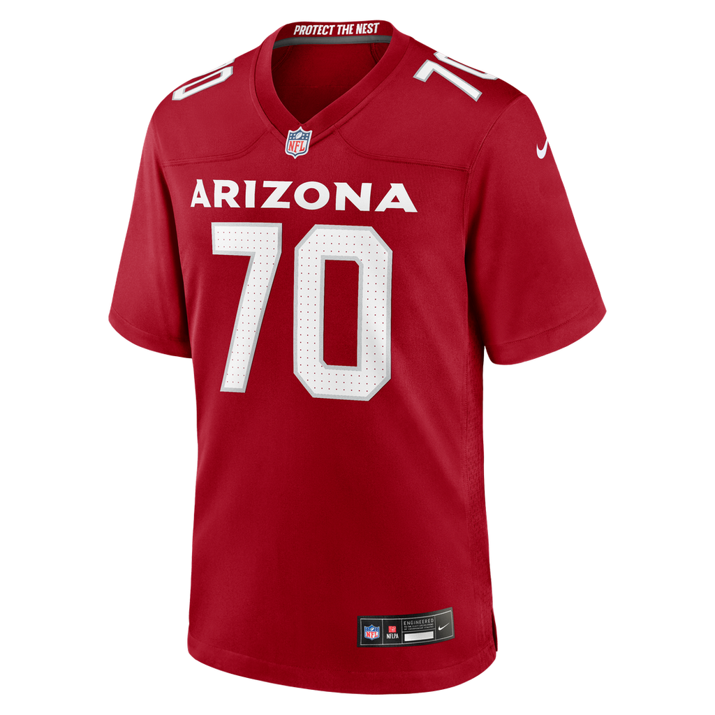 Paris Johnson Jr. Arizona Cardinals Nike  Game Jersey - Cardinal