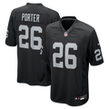 Darien Porter Las Vegas Raiders Nike Team Game Jersey -  Black