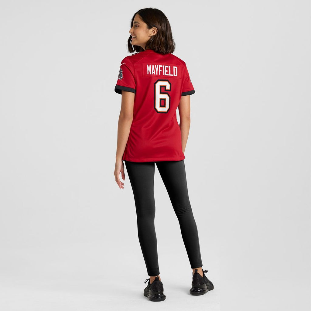 Baker Mayfield Tampa Bay Buccaneers Nike Women's Throwback Game Jersey - Orange