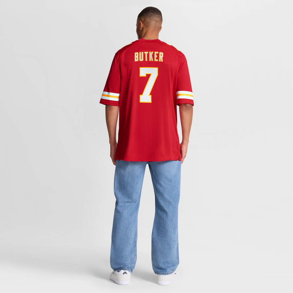 Harrison Butker Kansas City Chiefs Nike Game Jersey - Red