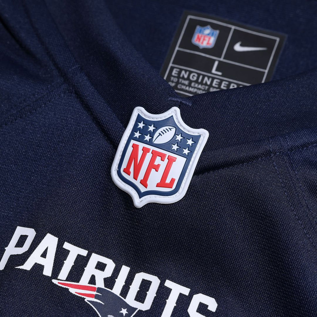 Jared Wilson New England Patriots Nike Team Game Jersey -  Navy