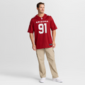 L.J. Collier Arizona Cardinals Nike Team Game Jersey -  Cardinal