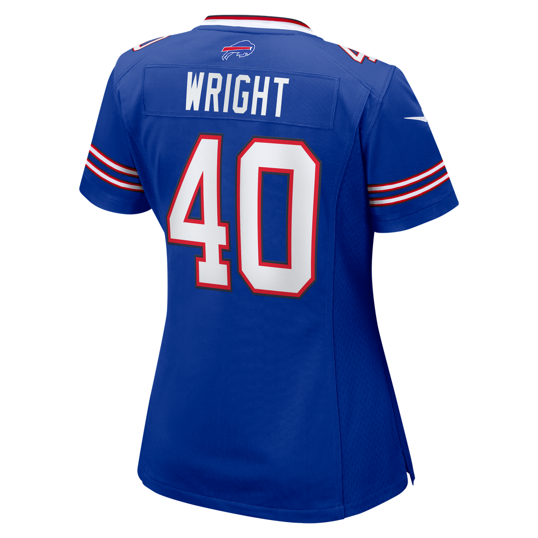 Matthew Wright Buffalo Bills Nike Women's Team Game Jersey -  Royal