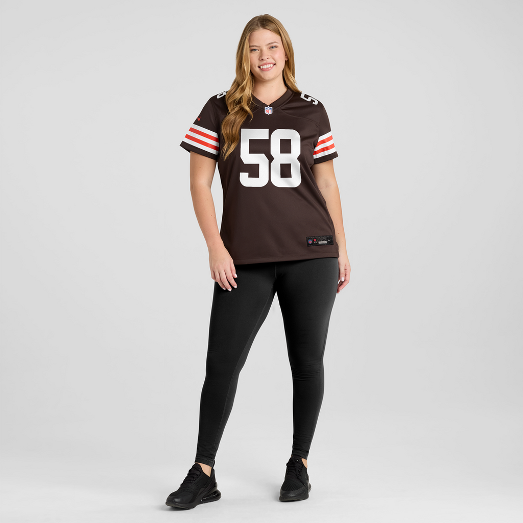 Austin Barber Cleveland Browns Nike Women's Team Game Jersey -  Brown