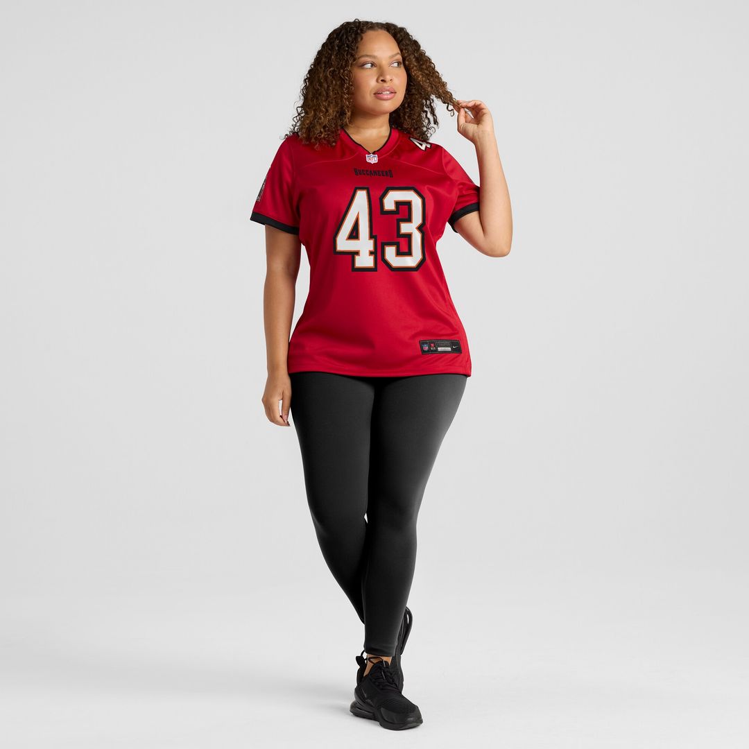 Chris Braswell Tampa Bay Buccaneers Nike Women's Team Game Jersey -  Red
