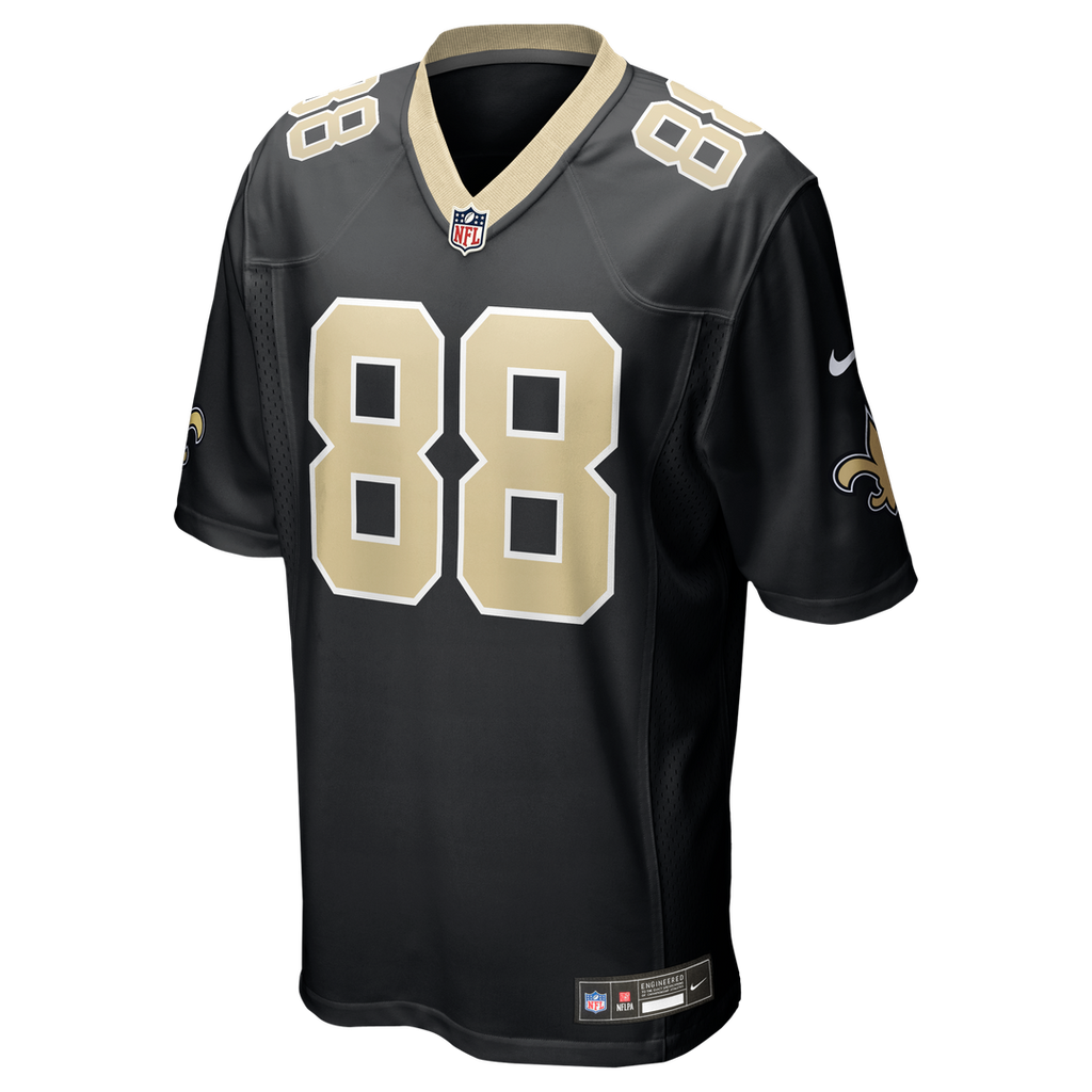 Shaquan Davis New Orleans Saints Nike  Game Jersey - Black