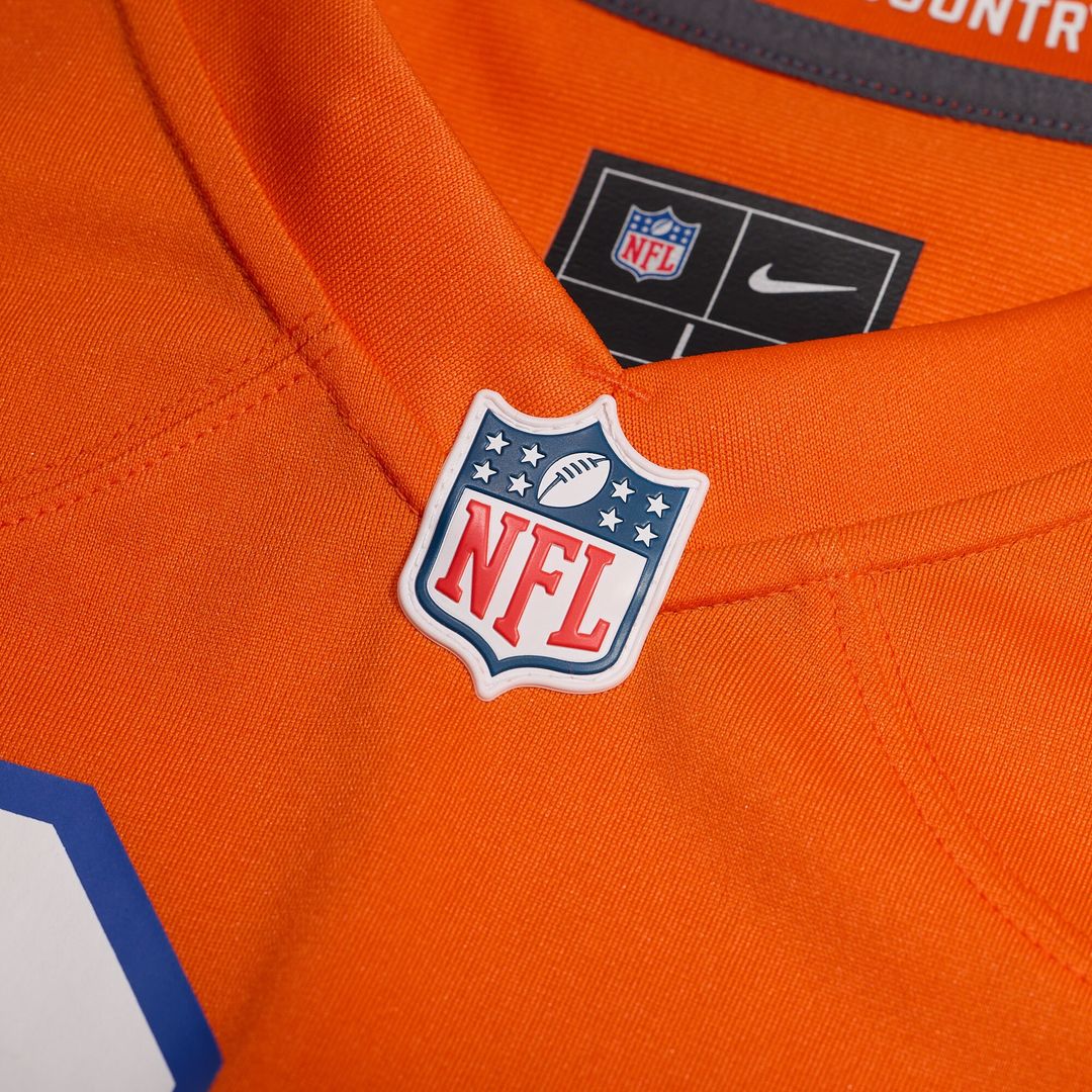 Jaleel McLaughlin Denver Broncos Nike Mile High Collection 1977 Throwback Player Game Jersey - Orange