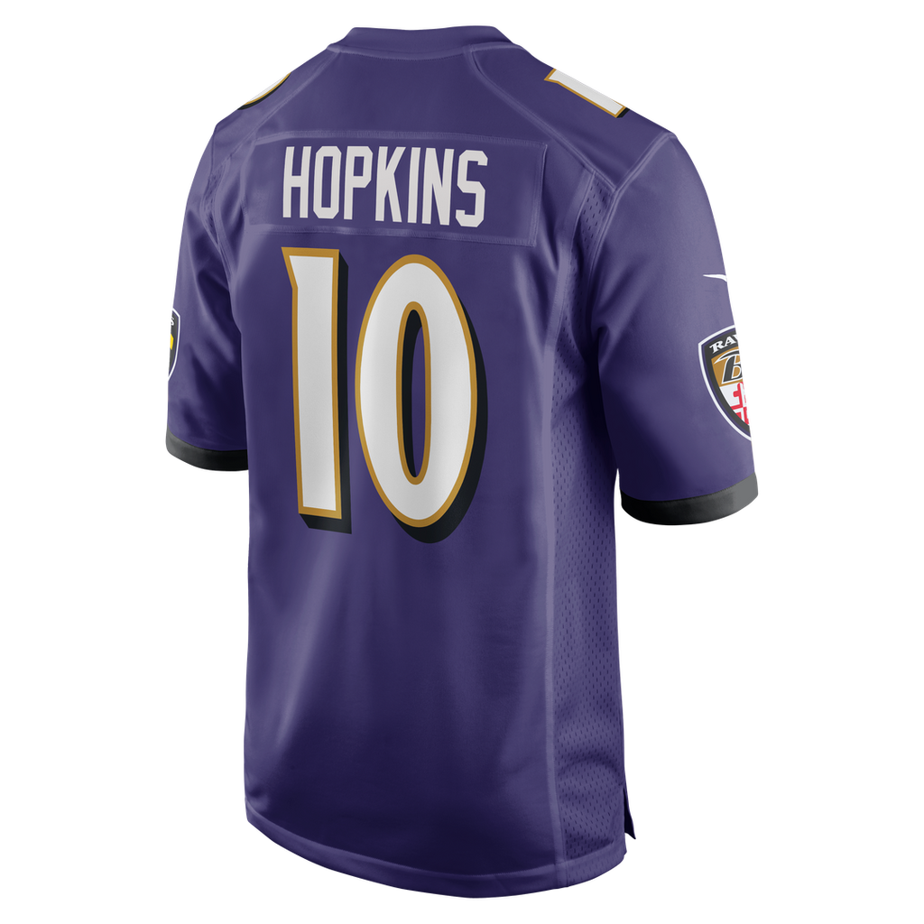 DeAndre Hopkins Baltimore Ravens Nike Team Game Jersey -  Purple
