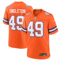 Alex Singleton Denver Broncos Nike Alternate Game Jersey - Orange