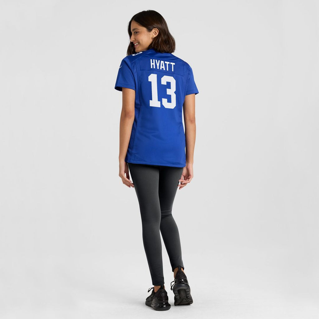 Jalin Hyatt New York Giants Nike Women's Team Game Jersey -  Royal