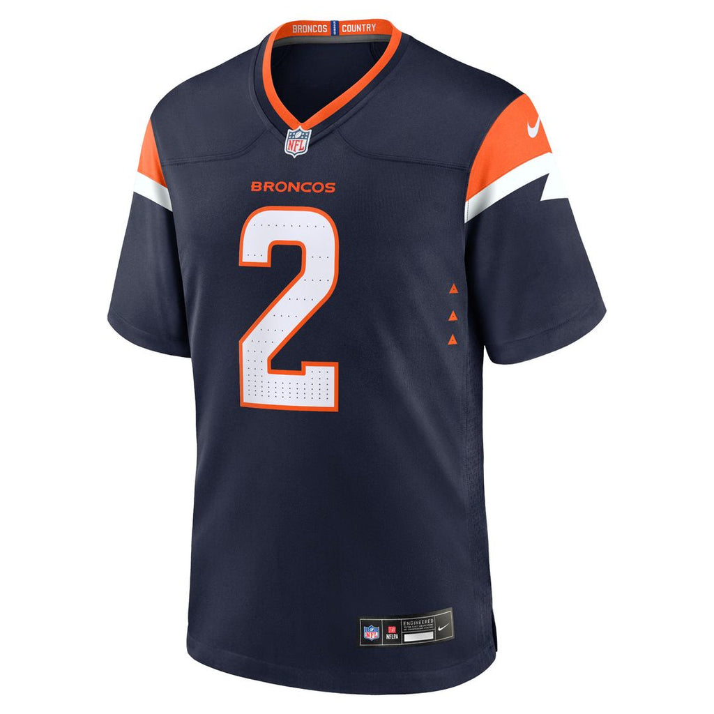 Patrick Surtain II Denver Broncos Nike Team Game Jersey - Orange