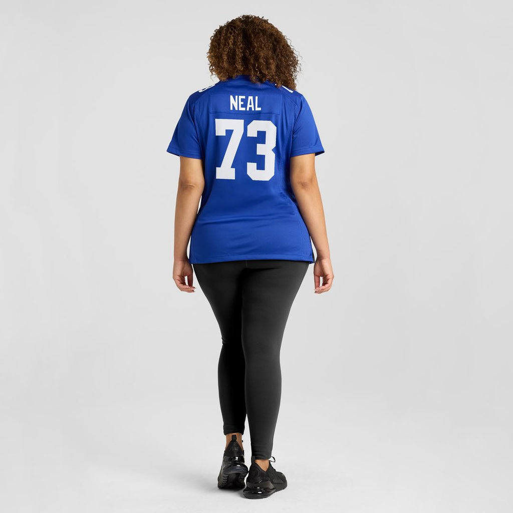 Evan Neal New York Giants Nike Women's Game Player Jersey - Royal