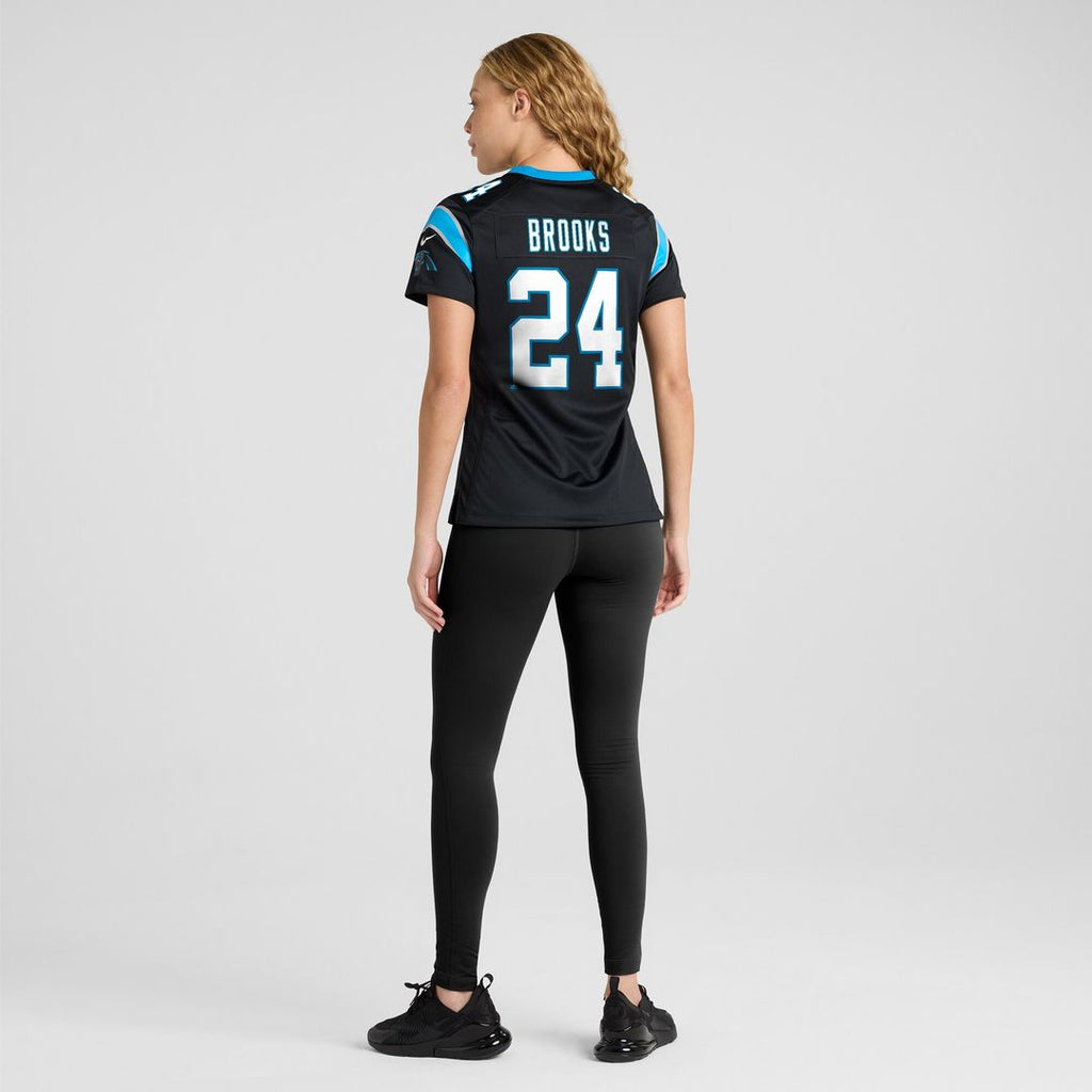 Jonathon Brooks Carolina Panthers Nike Women's  Game Jersey -  Black