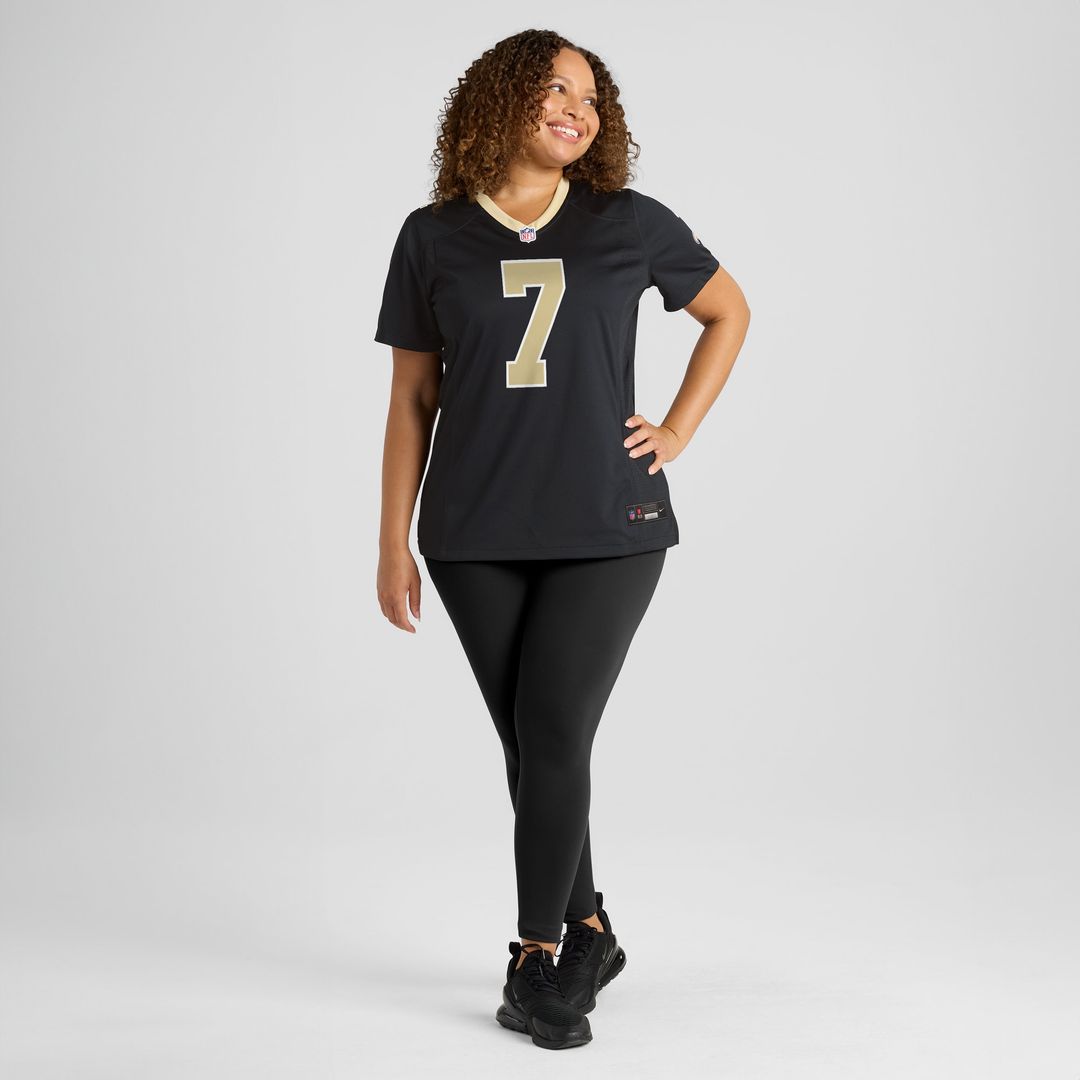 Morten Andersen New Orleans Saints Nike Women's Game Retired Player Jersey - Black