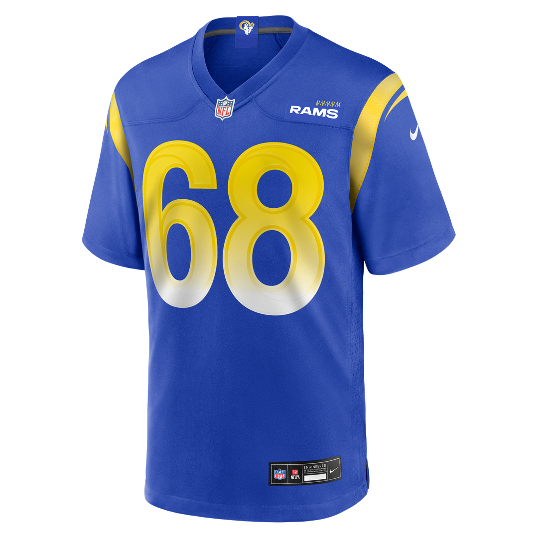 Mike McAllister Los Angeles Rams Nike Home Game Jersey - Royal