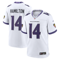 Kyle Hamilton Baltimore Ravens Nike Game Jersey - White