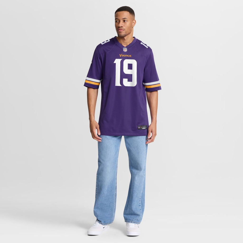 Adam Thielen Minnesota Vikings Nike Game Jersey - Purple