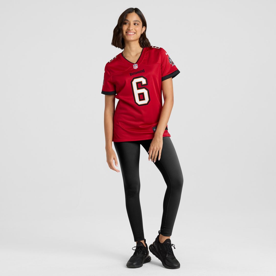 Baker Mayfield Tampa Bay Buccaneers Nike Women's Away Game Jersey - White