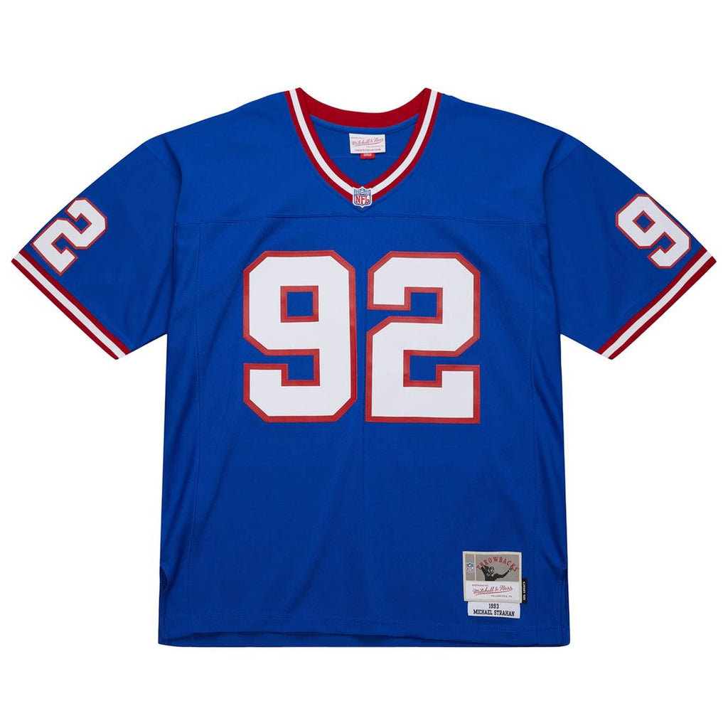 Michael Strahan New York Giants Mitchell & Ness 1993 Legacy Replica Jersey - Royal
