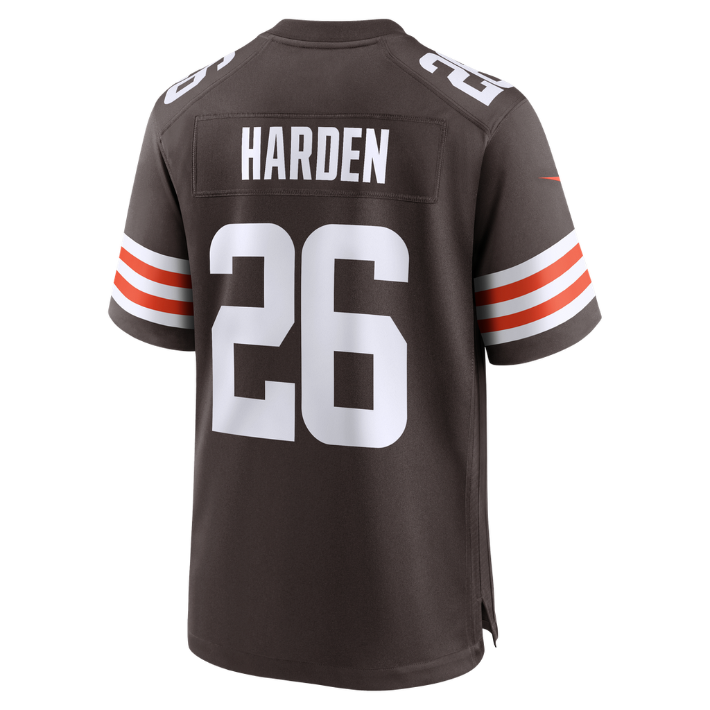 Myles Harden Cleveland Browns Nike Team Game Jersey -  Brown
