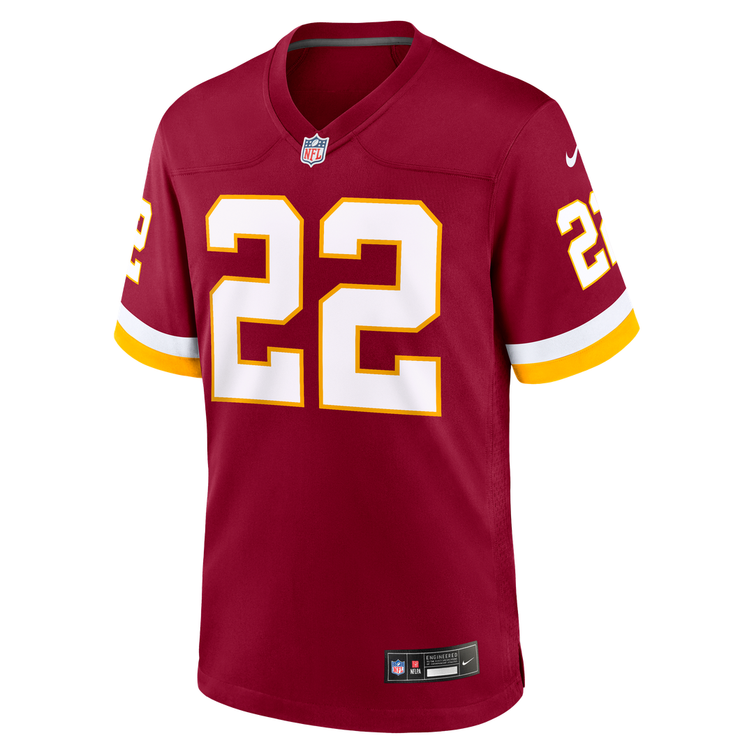 Jacory Croskey-Merritt Washington Commanders Nike Game Super Bowl Era Jersey - White