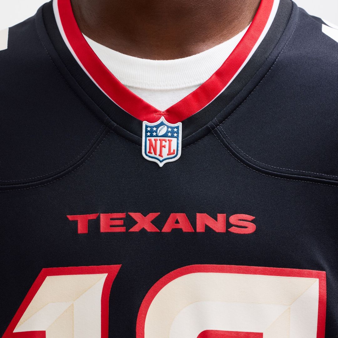Nico Collins Houston Texans Nike Alternate Game Jersey -  Red