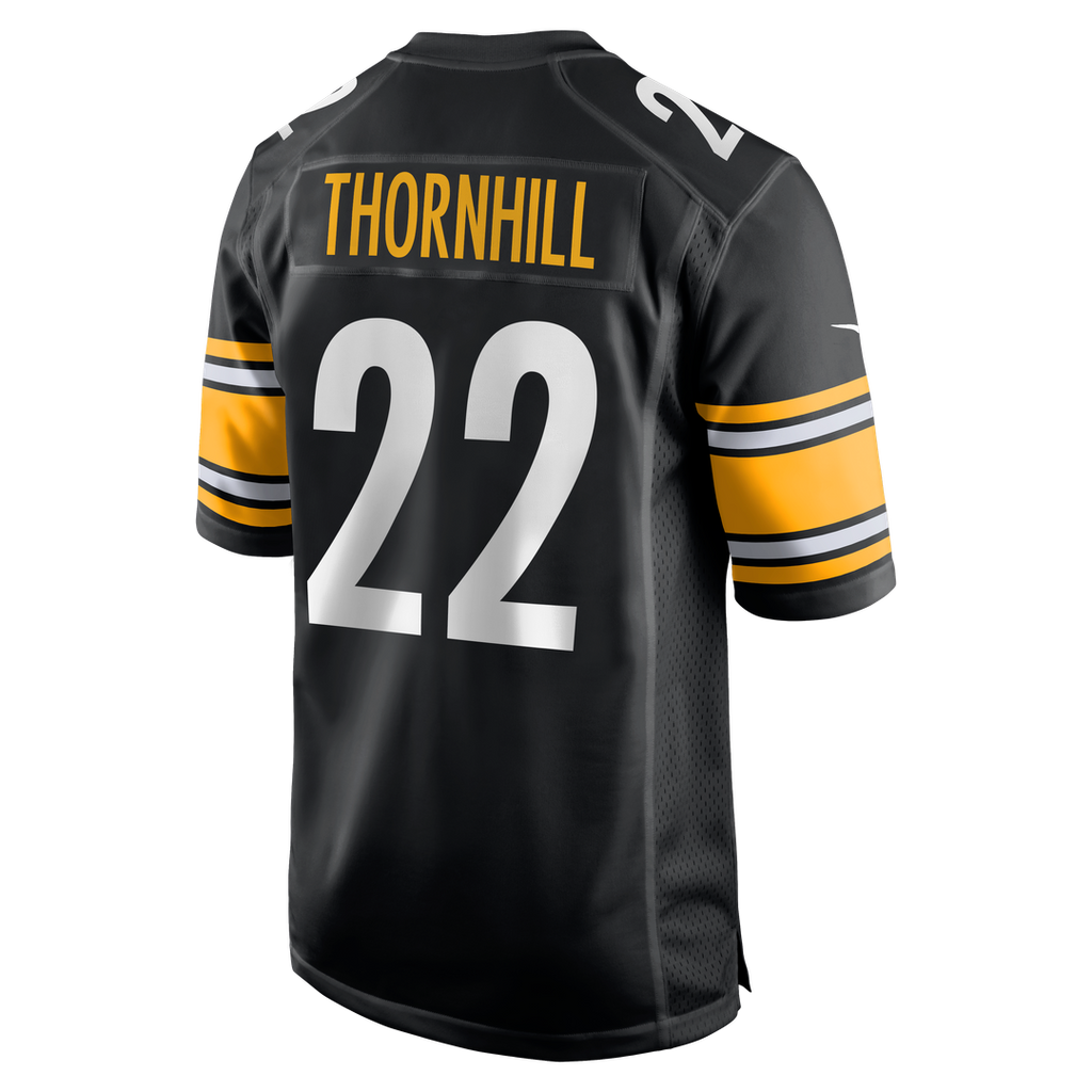Juan Thornhill Pittsburgh Steelers Nike Team Game Jersey -  Black