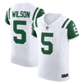 Garrett Wilson New York Jets Nike Classic Alternate Vapor F.U.S.E. Elite Jersey - White