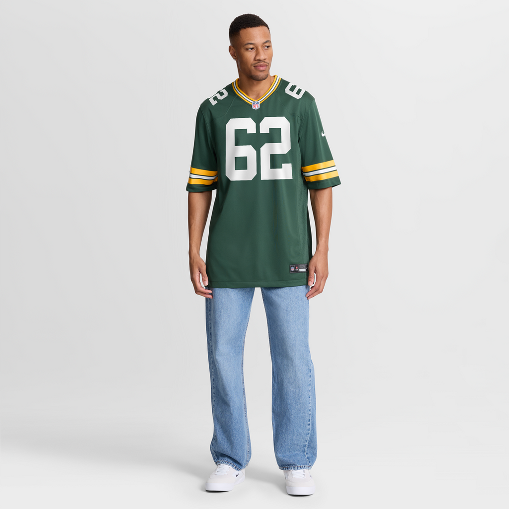 Jacob Monk Green Bay Packers Nike  Game Jersey -  Green